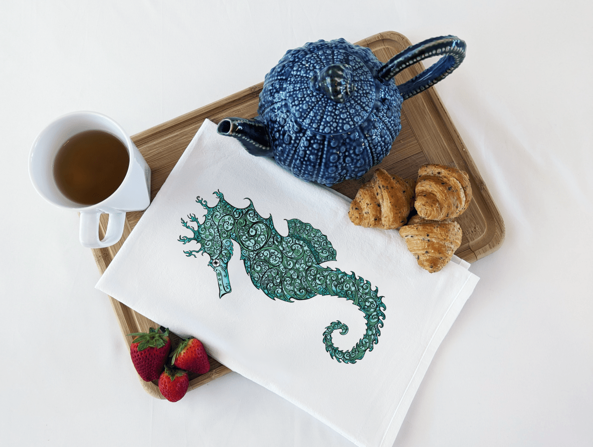 Seahorse Organic Cotton Kitchen Towels