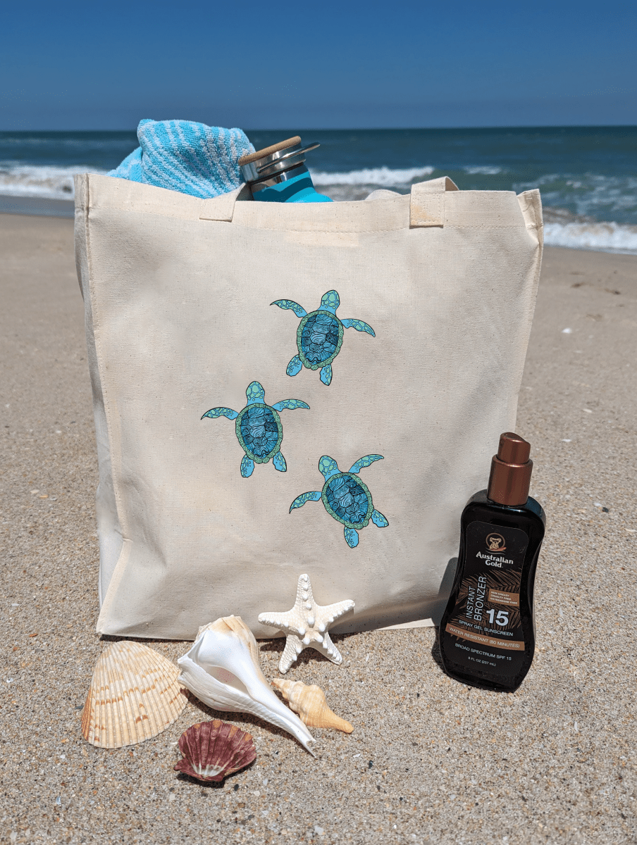 Tiny Travelers Organic Cotton Beach Bag