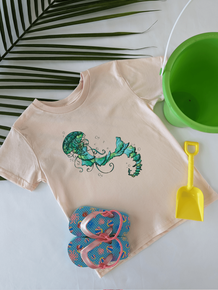 Kids Jellyfish Ballet Organic Cotton Tee