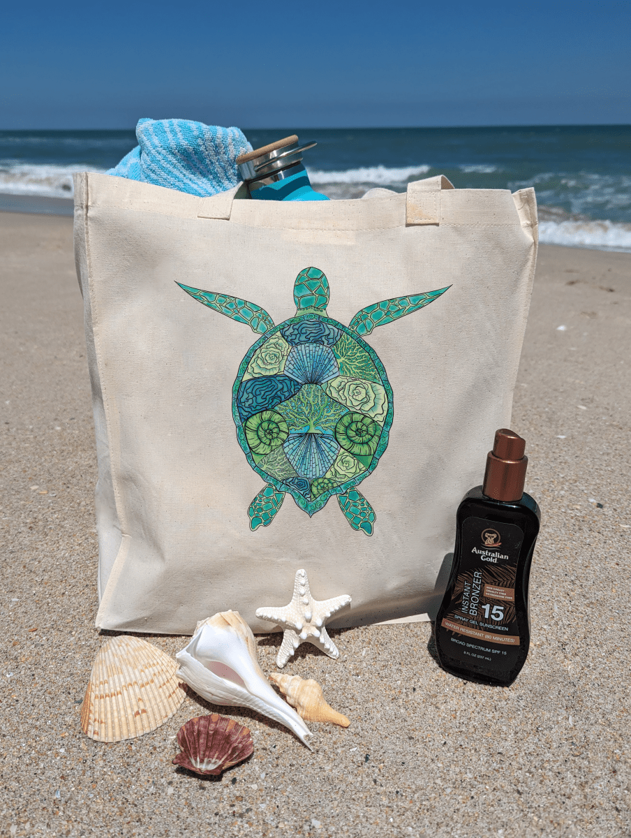 Marvelous Mariner Organic Cotton Beach Bag