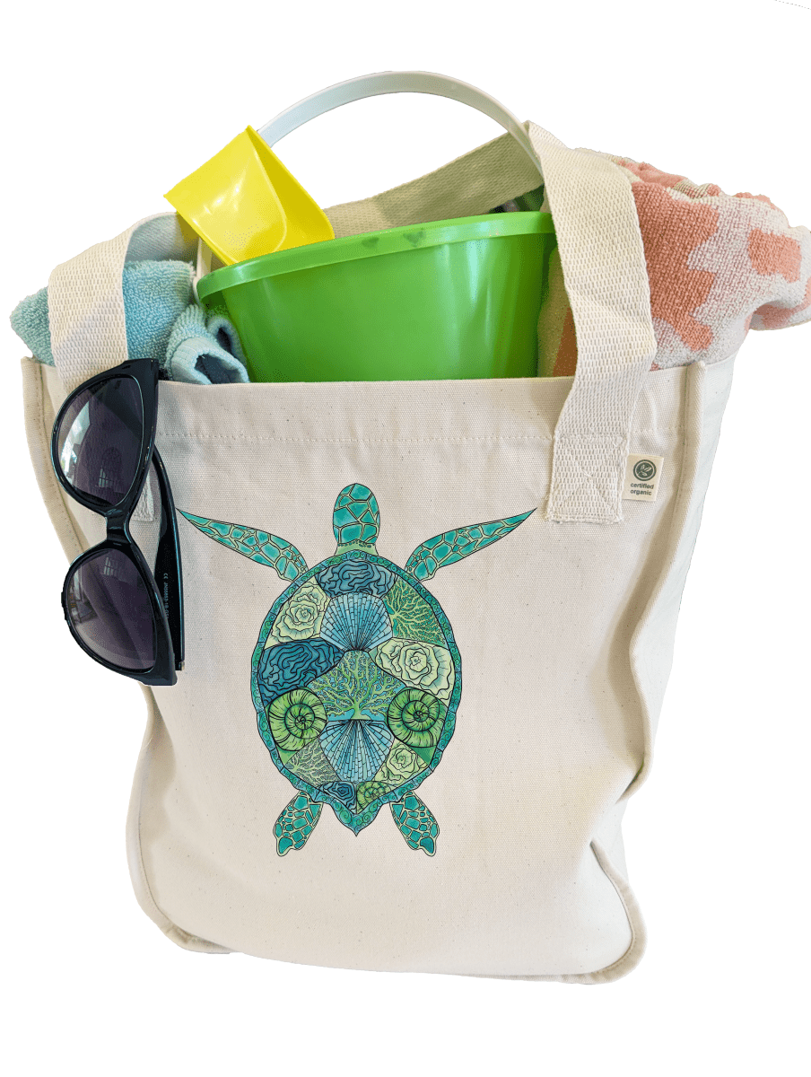 Marvelous Mariner Heavyweight Organic Cotton Beach Bag